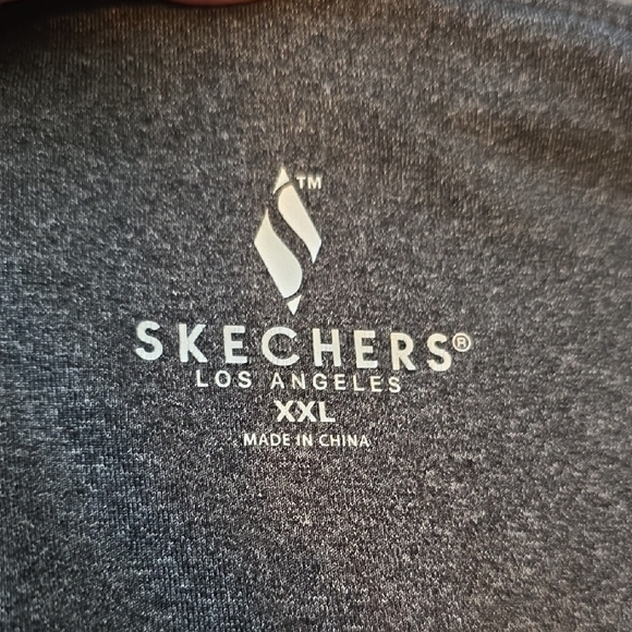 Skechers los Angles Dark Gray Leggings - Picture 2 of 3